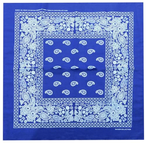 Trade Winds Wholesale Lot of 3 Navy Blue Paisley Cotton 22