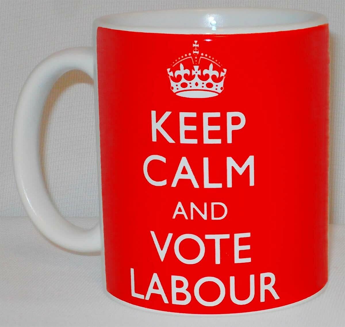 Keep Calm and Vote Labour Ceramic Mug Gift