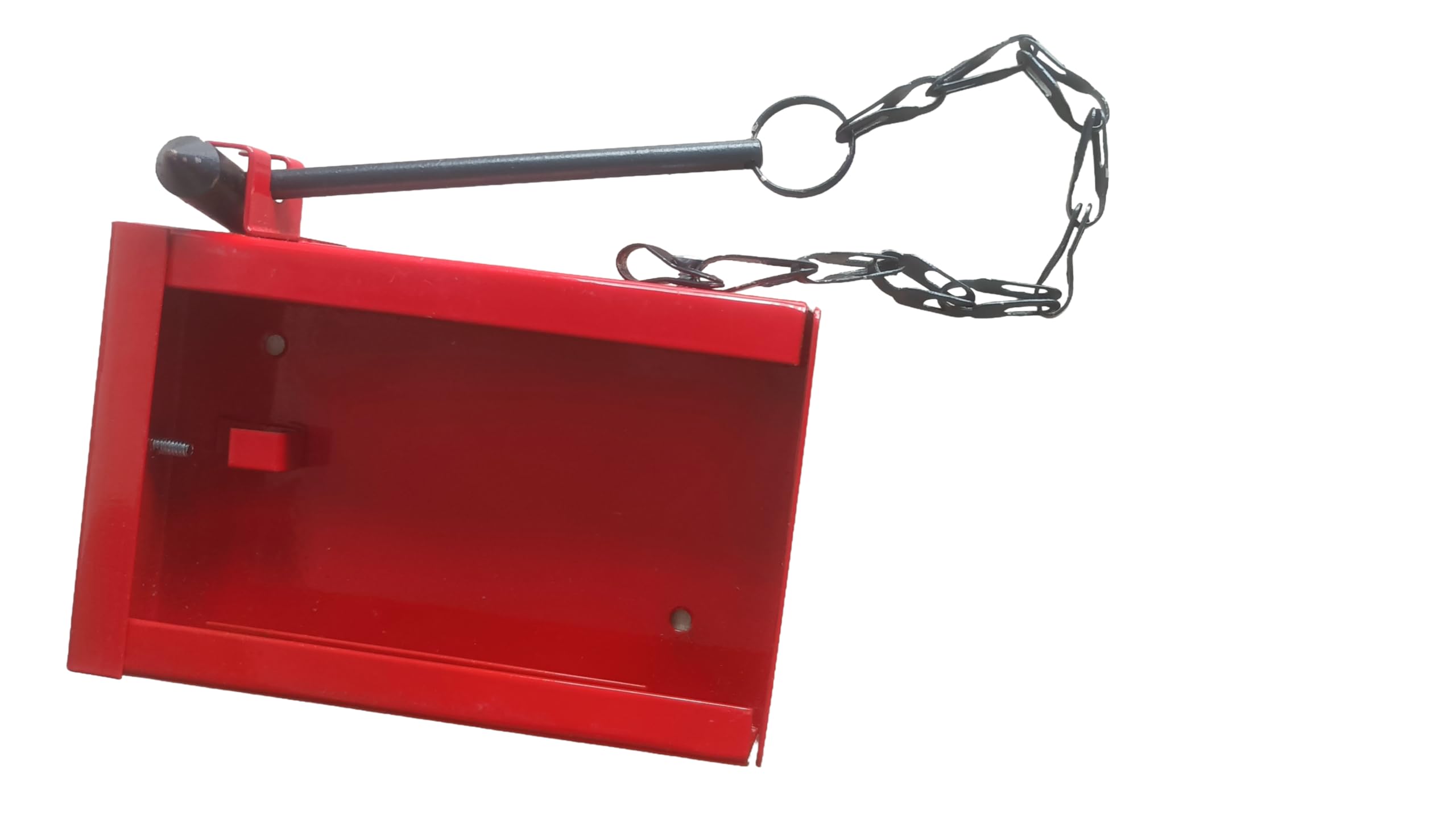 Wall Mount Single Key Cabinet with Chain Hammer to Open The Emergency Exit Door Size 14x9x2.5 Centimeter
