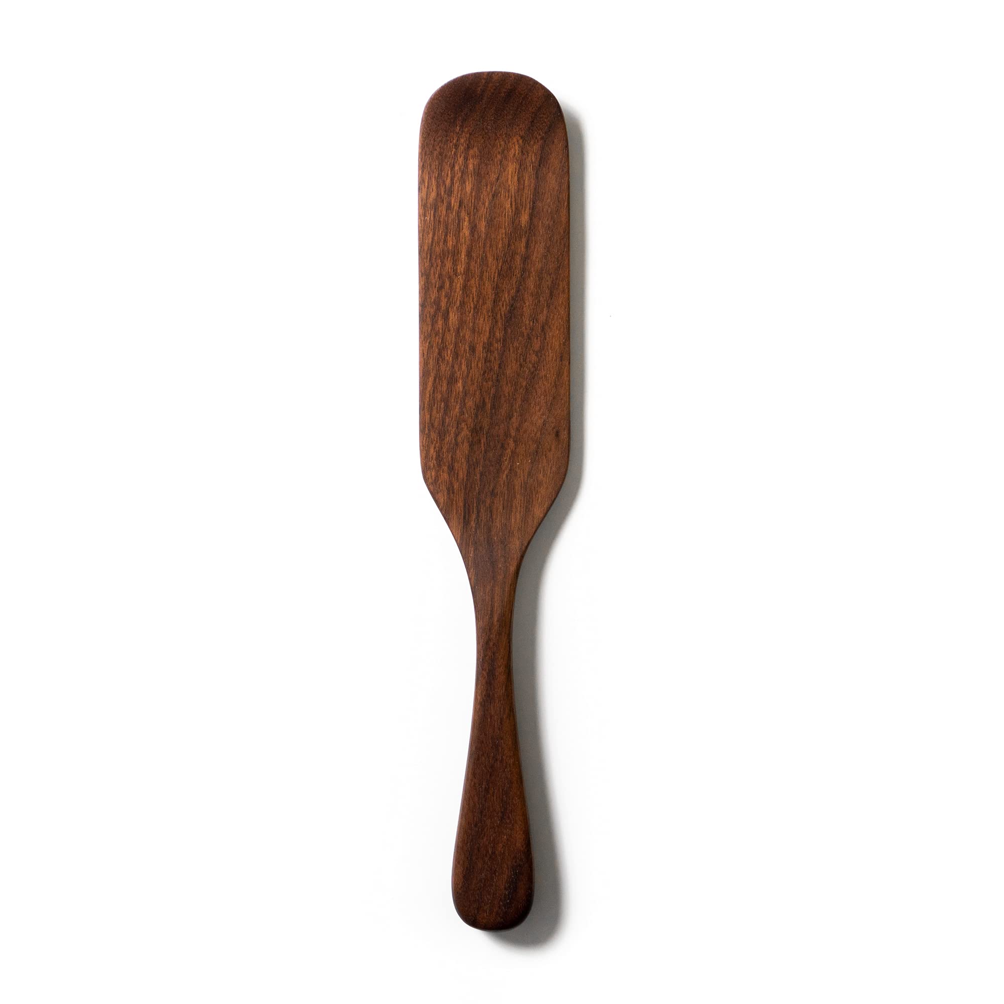 Handmade Wooden Spurtle - 12” Large Stirring Utensil Made from Walnut in the USA - Spurtles As Seen on TV