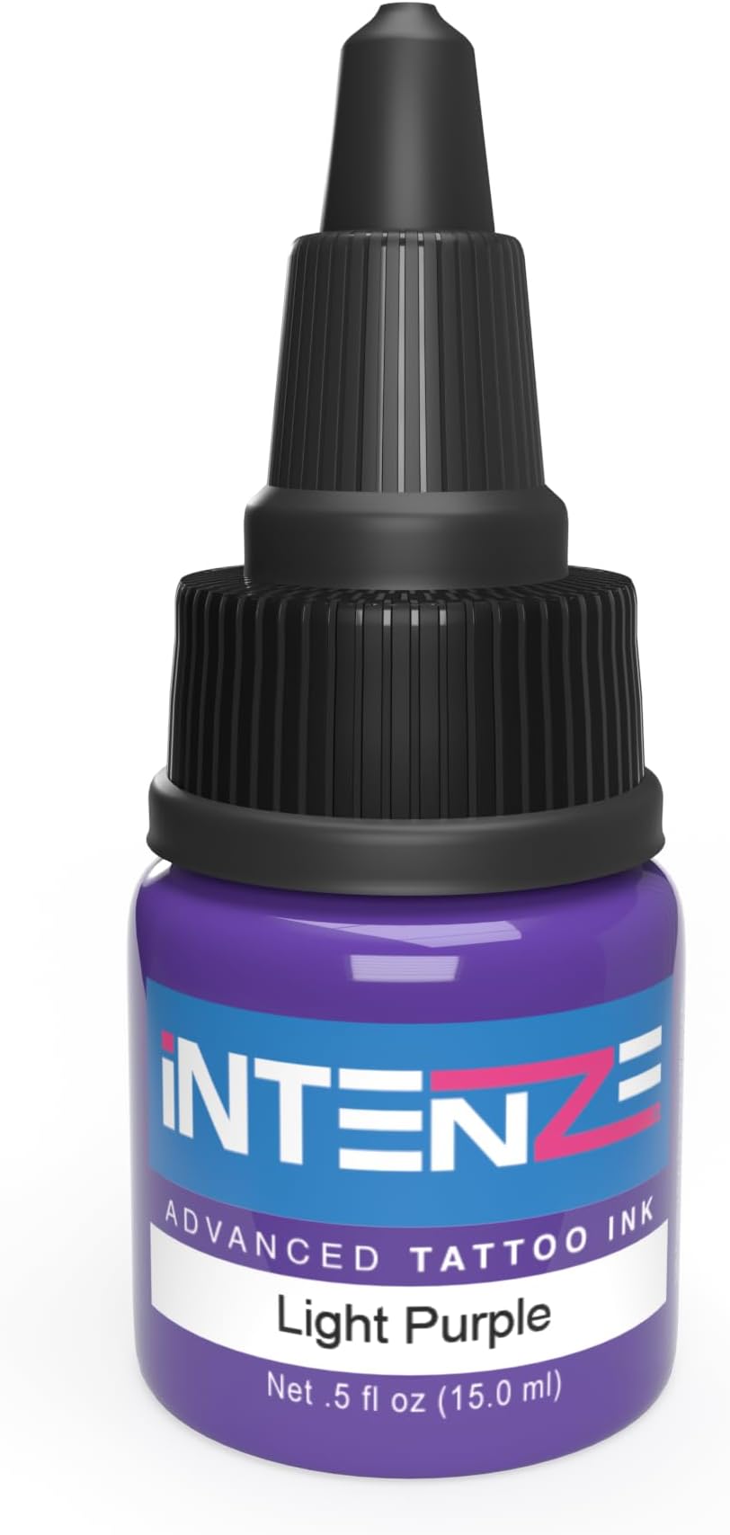 Intenze Light Purple Tattoo Ink 1/2 oz with Excellent Long-Lasting Opacity, Made in USA, Exceptional Skin Coverage, Sterilized and Direct from the Manufacturer