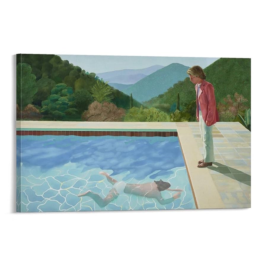 アートポスター デイヴィッド・ホックニー エキシビジョンポスター Magazine'Vogue'/デイヴィッド・ホックニー【David Hockney