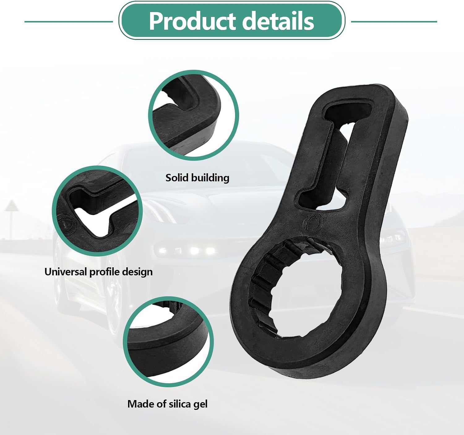 Car Jacks Farmer's Top Lock Handle - Lift Jacks Grip Jack Handle Keeper Off Road Accessories/Car Offroad Jack Pole Handle Plastic Off-Road Isolator image 3