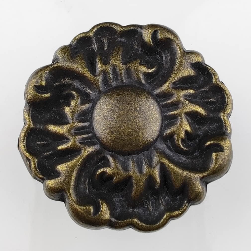 4" C-C Vintage Style Bail Drawer Pull Drop Swing Handles Dresser Pulls Cabinet Knob Antique Bronze Bail Pull 4" Centers (10,Konb)