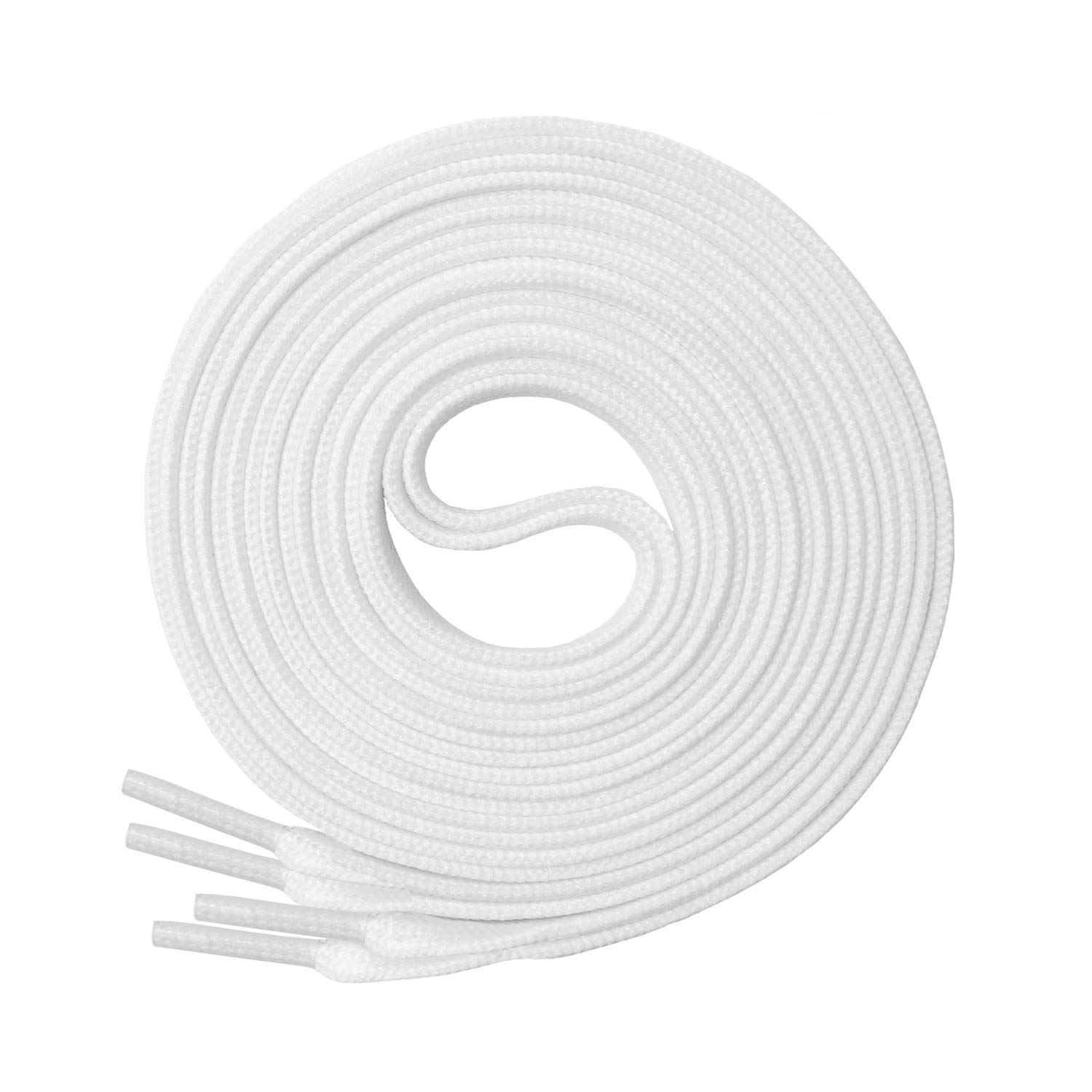 靴ひも シューレース 平紐 幅広 オーバル 靴紐 100cm 120cm 140cm 160cm 180cm スニーカー紐 - 3