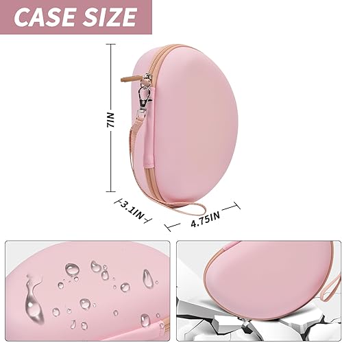 Vista 12 de Funda para auriculares compatible con Beats Solo 4, Studio Pro x Kim Kardashian, Solo3, Studio3, Solo2, Solo Pro, auriculares Bluetooth en la oreja