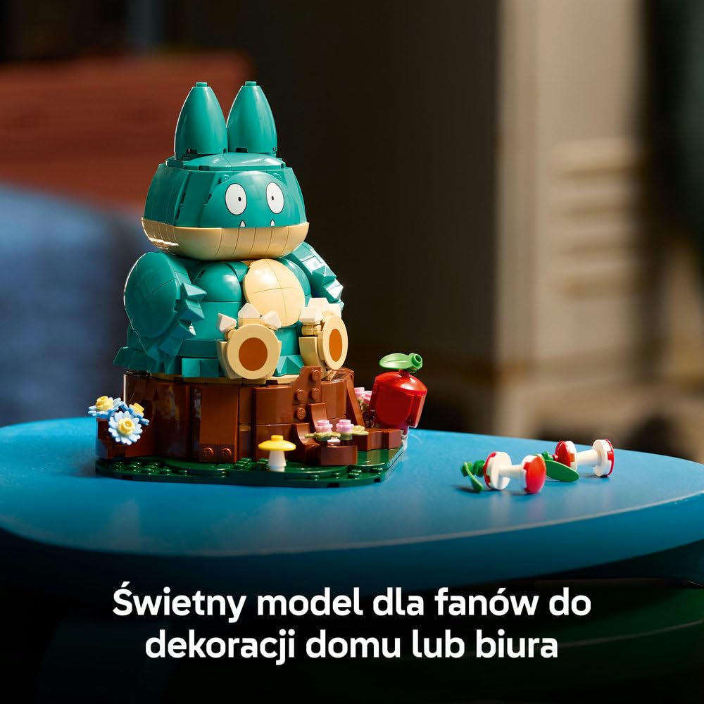 LEGO Pokémon Munchlax 72150 | Kolekcjonerska figurka Pokémona, zestaw konstrukcyjny dla dorosłych, prezent dla fana gry, gamingowa dekoracja, 757 elementów