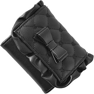[SecretDoor] ブラック 三つ折り財布 レディース コンパクト財布 ミニ財布 女性 ミニ ブランド 可愛い コンパクト 折りたたみ 財布 使いやすい 大容量 小銭入れあり リボン ワンカラー ハート キルティング 総柄 フリル 333069-01