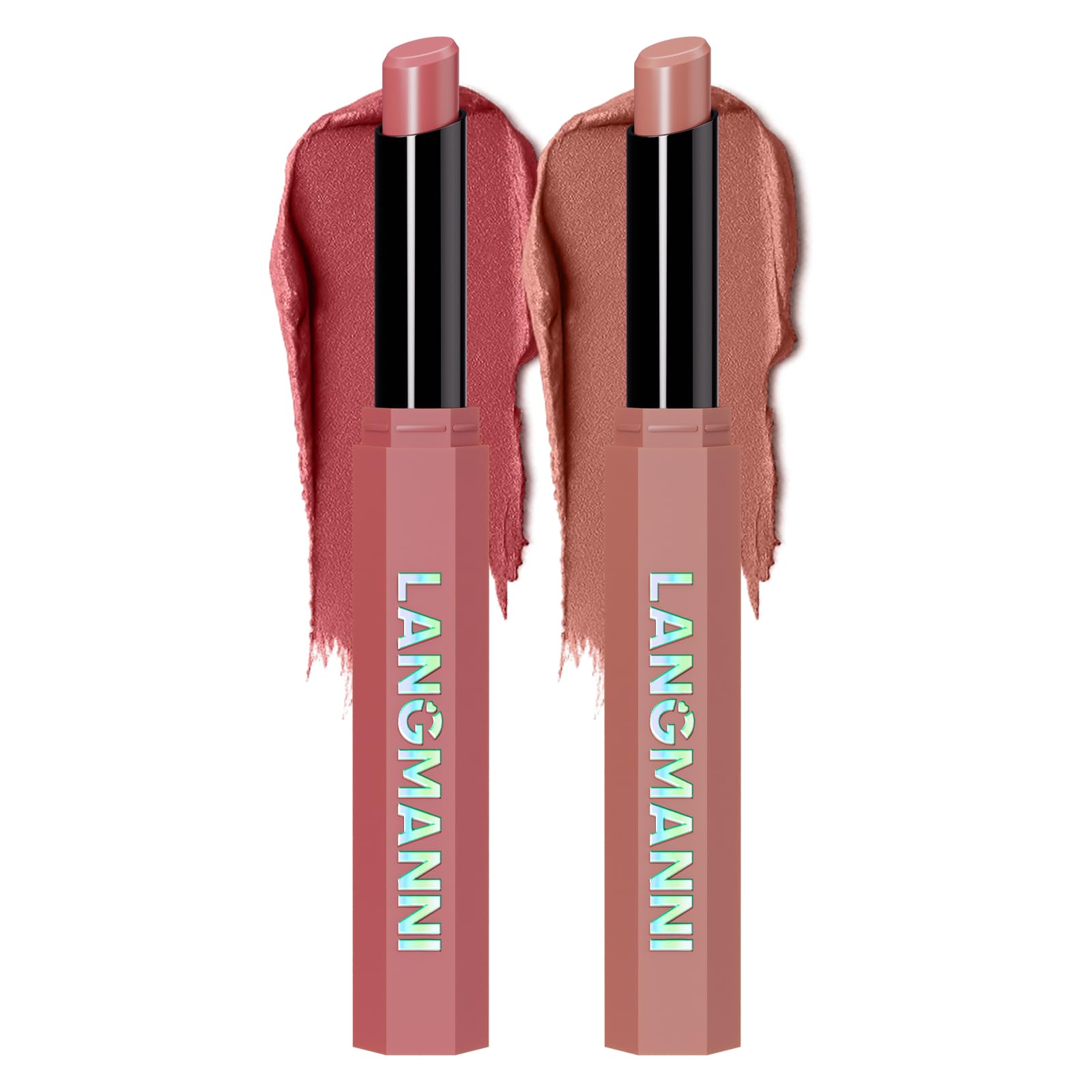 12-Color Velvet Matte Lipstick Set - Long-Lasting Shades -15