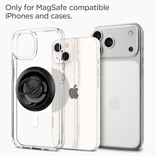 Miniatura 2 de Spigen para MagSafe Soporte de Agarre para Teléfono, Anillo O-Mag (MagFit) Compatible con iPhone 171615141312 AirProPro Max, Pixel 10 Series,