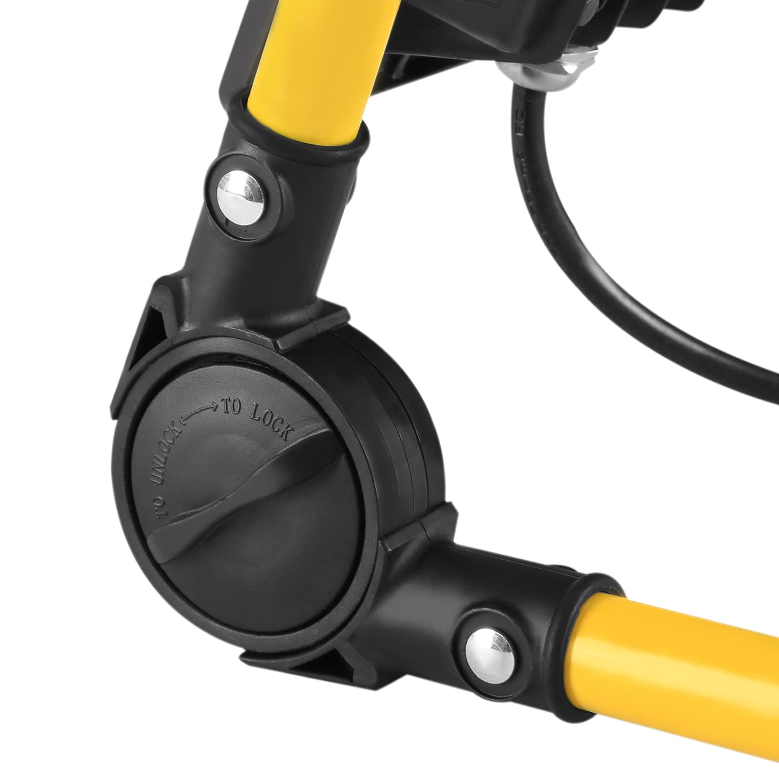 UISEBRT Faro da Lavoro a LED 200W Bianco Caldo faretto da cantiere incluso cavo di alimentazione Proiettore a LED Luce da lavoro impermeabile IP66 per garage, giardino, cantiere