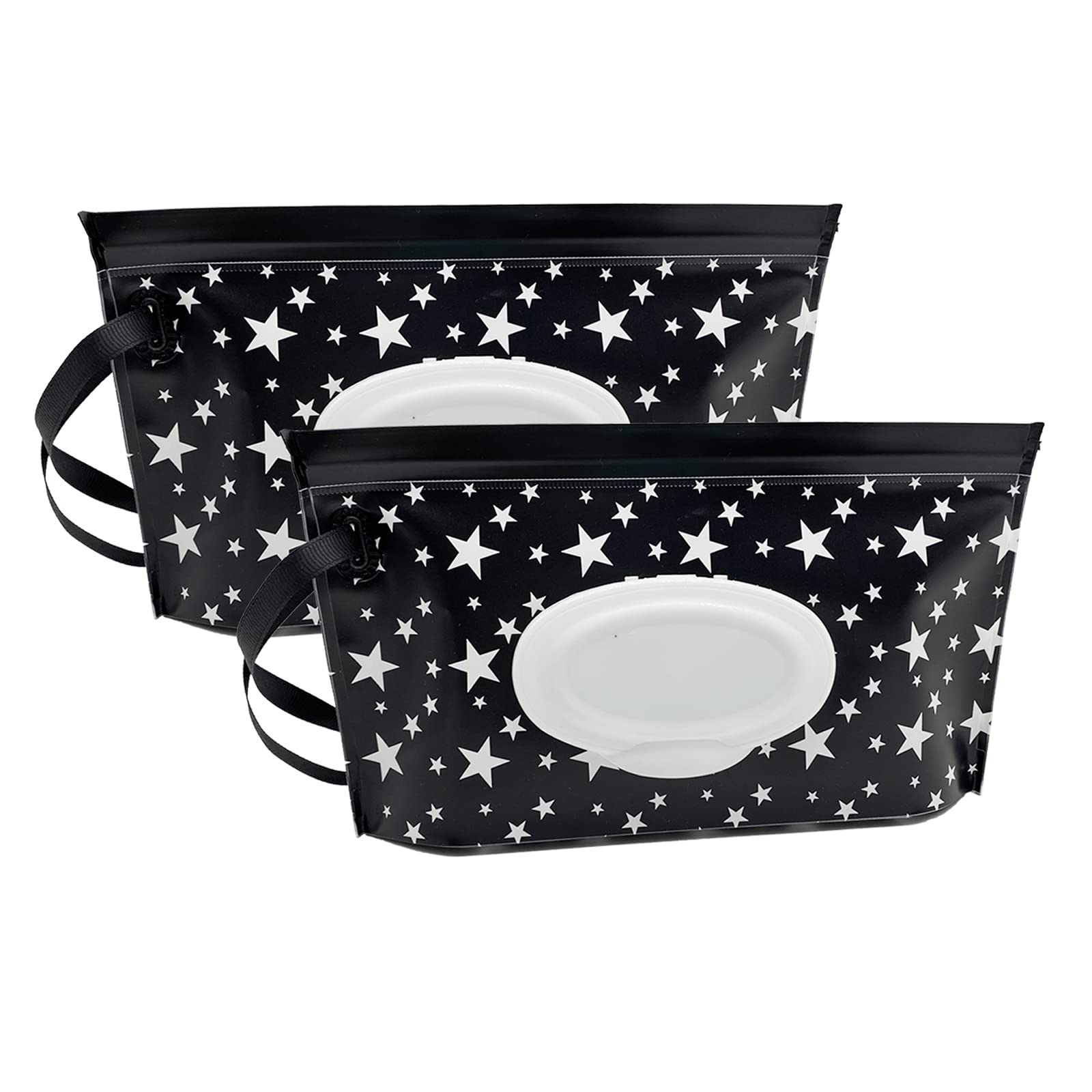 2 Pezzi Scatole Di Salviettine Umidificate E 2 Pezzi Sacchetti Per