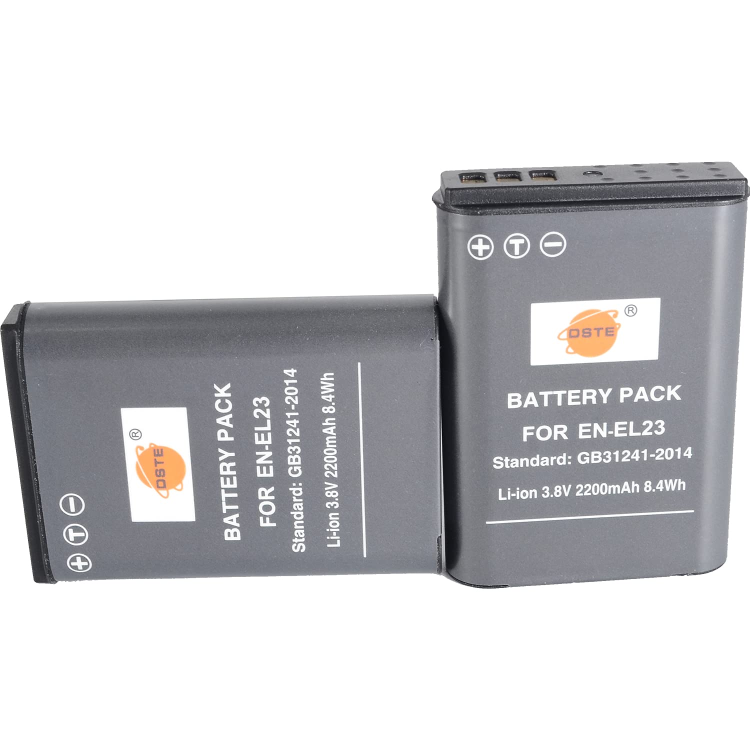 Kit Batterie Nikon EN-EL23 - 2 Batteries + Chargeur USB - Compatible Coolpix P600, P900, S810C Batterie 1850mAh Li-ion Kit Batterie Nikon EN-EL23 - 2 Batteries + Chargeur USB - Compatible Coolpix P600, P900, S810C Batterie 1850mAh Li-ion