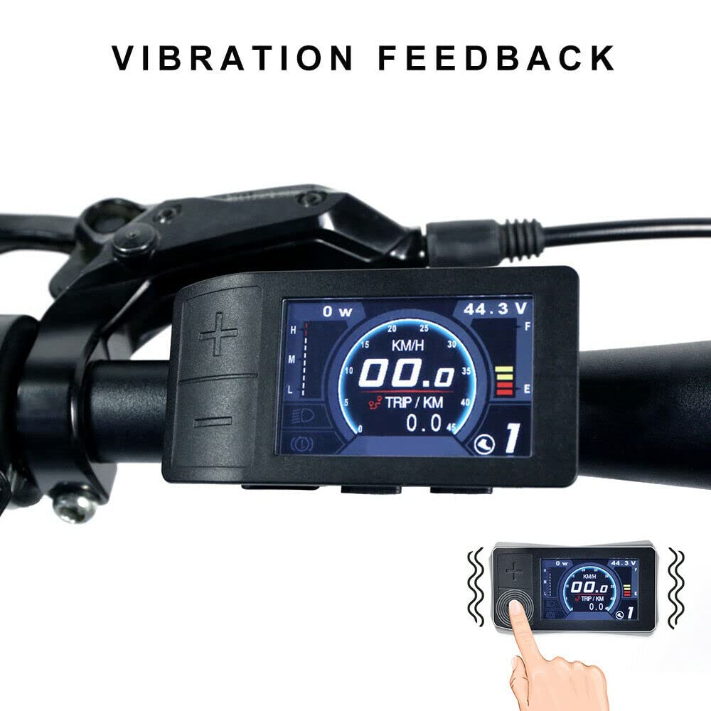 電動自転車 LCD ディスプレイ 2スピードコントロール メーター Amazon.co.jp: 電動自転車 LCD ディスプレイ、24V/36V/48V/60V