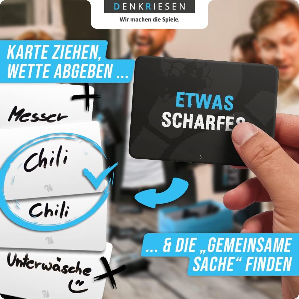 DENKRIESEN - PARTYFIEBER - GEMEINSAME SACHE: Das waghalsige Partyspiel