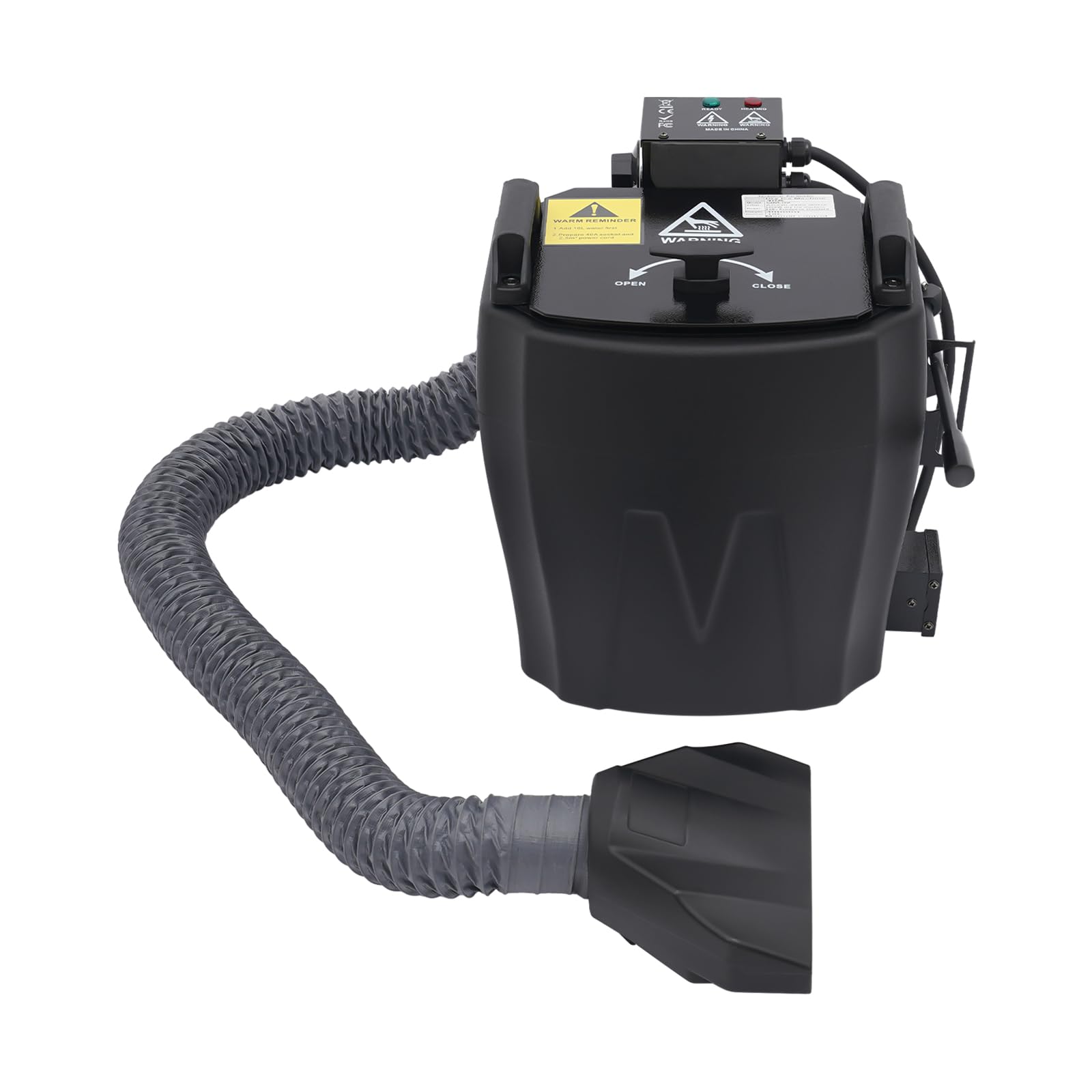 Máquina de hielo seco de 3500 W, nebulizador de escenario portátil, máquina de efecto de niebla helada seca con control electrónico de temperatura, equipo de escenario, máquina de niebla con un