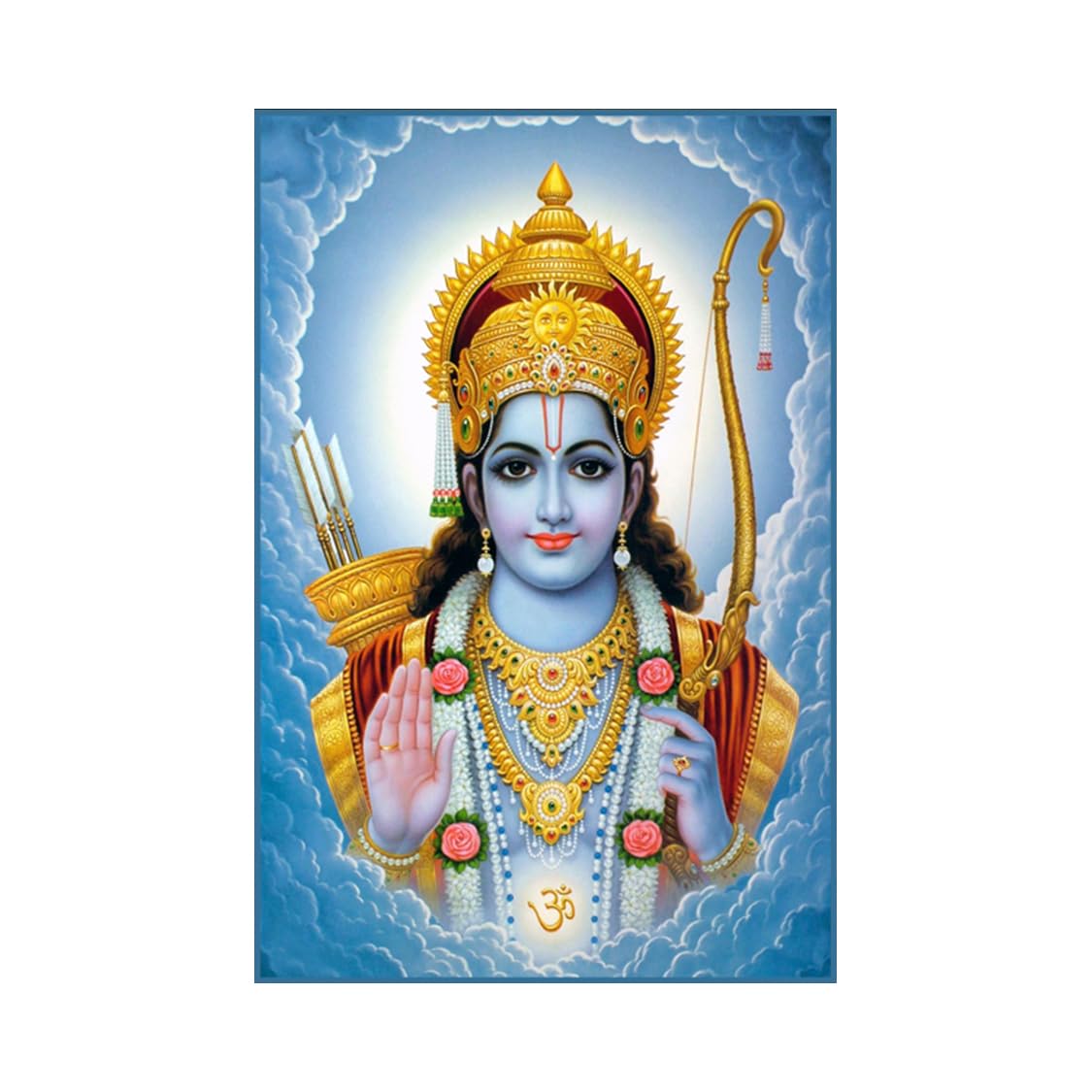 Ram Darbar Poster - Religious Art Print -23 Ram Darbar Poster - Religious Art Print -23