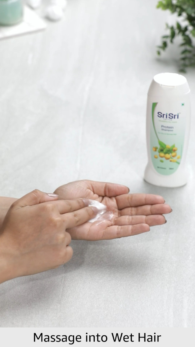 SRI SRI TATTVA Protein Shampoo Für Trockenes, Stumpfes Haar – 200 Ml, Ayurvedisch