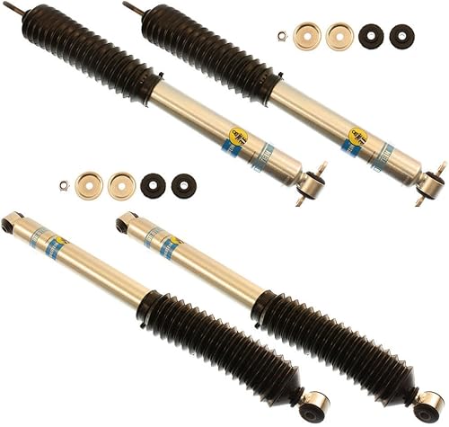 NUEVOS amortiguadores delanteros y traseros BILSTEIN para Jeep Grand Cherokee WJ 99-04 con elevación de 1.5-2 pulgadas, amortiguadores de 5100,