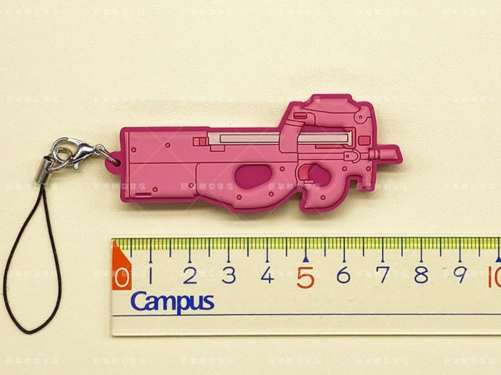 Amazon.co.jp: レン キーホルダー GGO ピトフーイ P90 エム SAO ソード