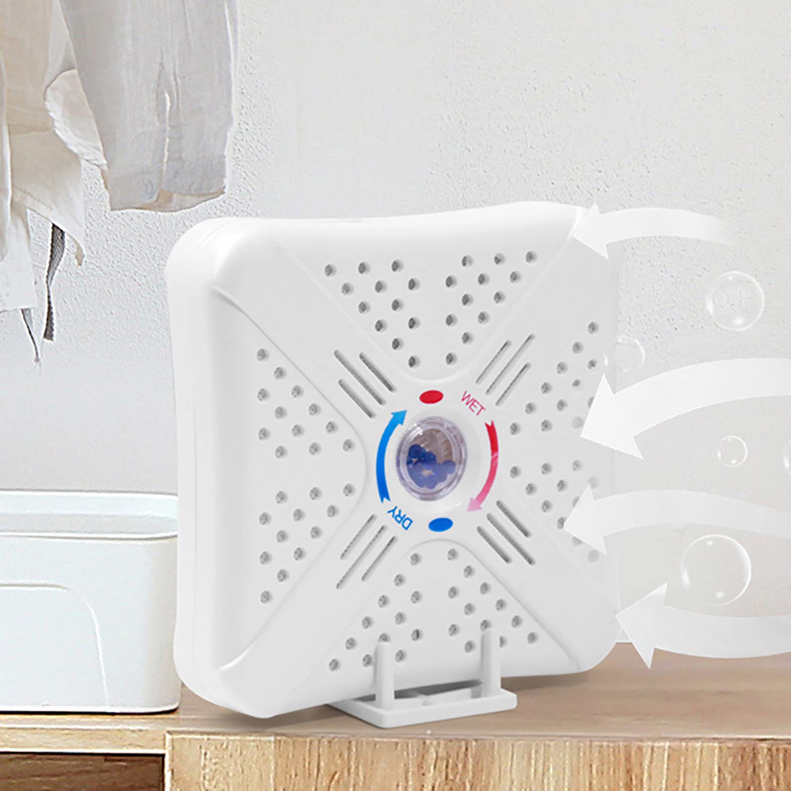 Deshumidificador – Mini circulación de baja energía absorción de humedad para armario, zapatero, estantería, taquilla - Simple y conveniente