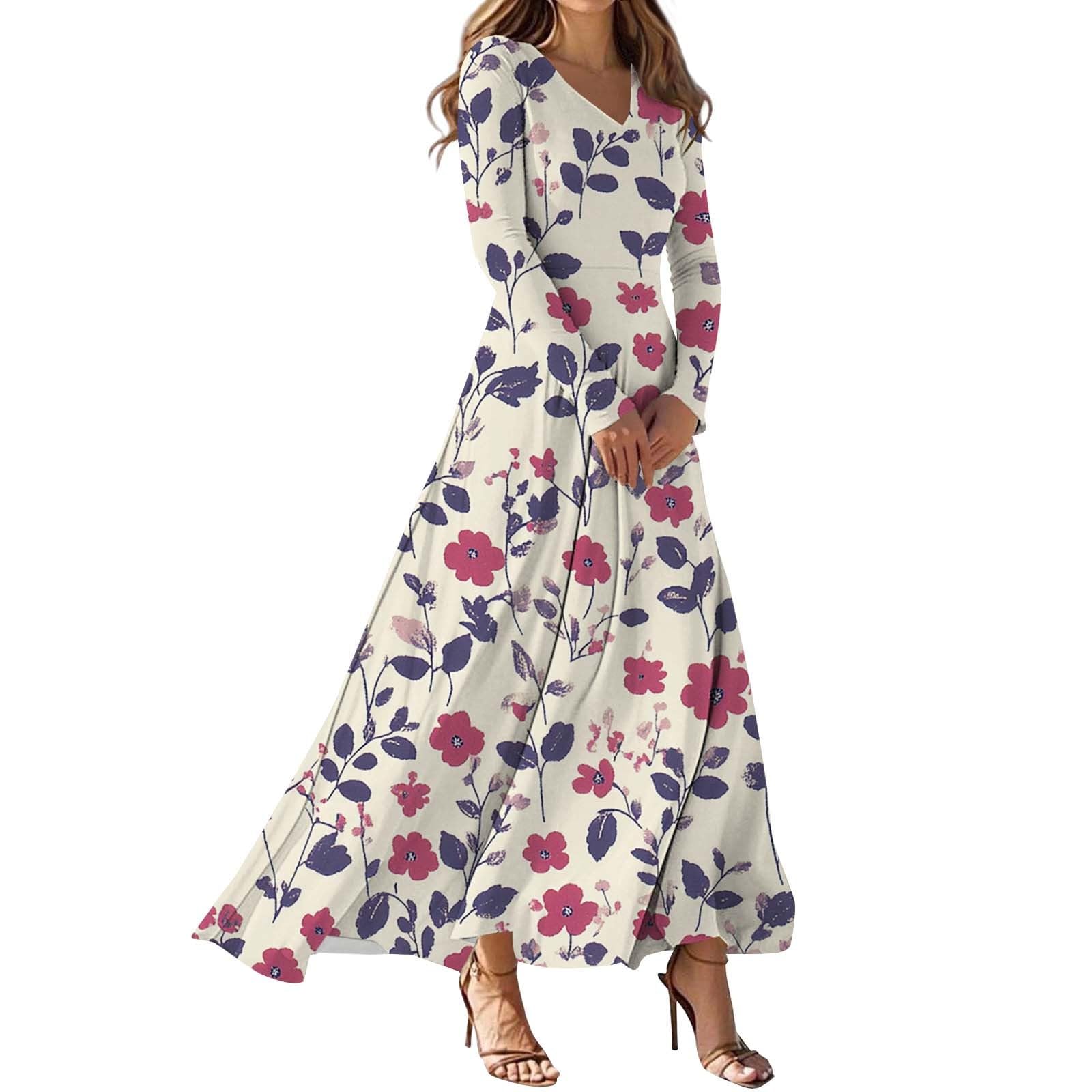 Robe maxi rose chic avec un magnifique dos nu plongeant - 6