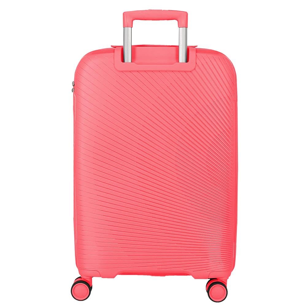 Roll Road Orbit, Maleta de Cabina, Equipaje, Interior con Dos Compartimentos, Fabricada en ABS Material Resistente y Ligero, 4 Ruedas giratoriasCierre de combinación Lateral, De Joumma Bags