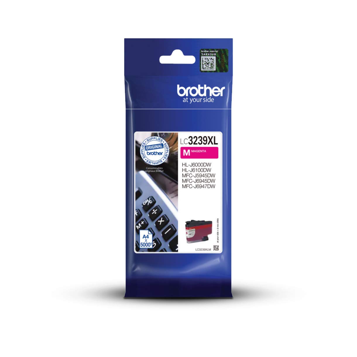 Tampone Inchiostro Originale Magenta Brother LC3239XLM - Dettaglio