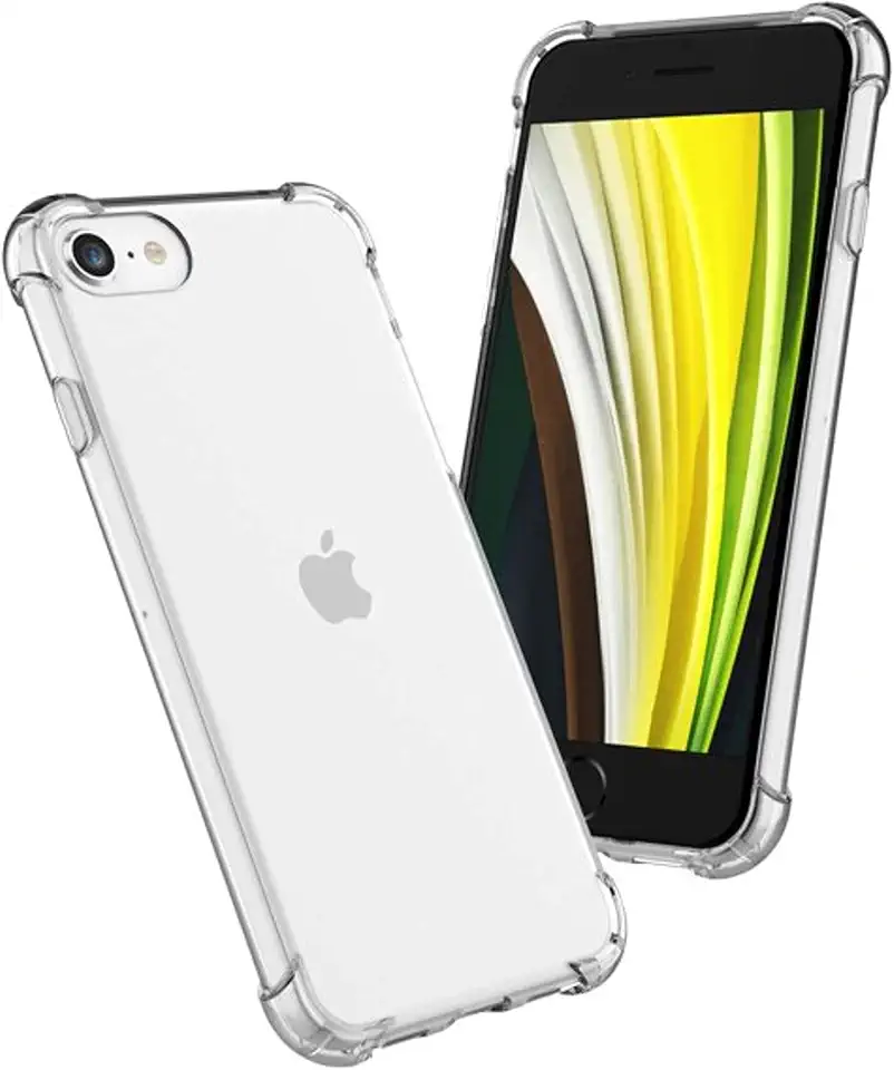 Capa Capinha Transparente Anti Impacto Compatível Com iPhone 7 8 SE 2020 2022