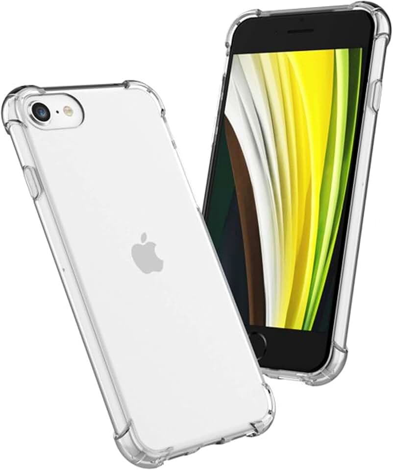 Capa Capinha Transparente Anti Impacto Compatível Com iPhone 7 8 SE 2020 2022