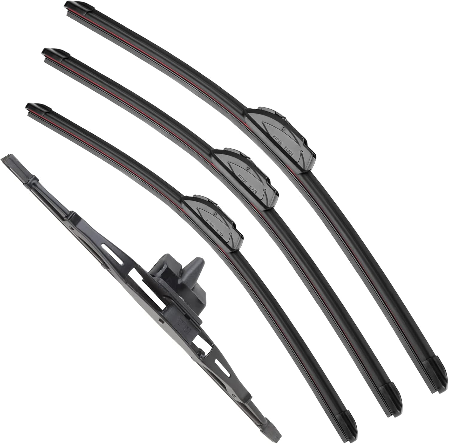 Juego de limpiaparabrisas de repuesto para Toyota FJ Cruiser 2007-2014, calidad original de fábrica, para mi automóvil, 16, 14, 14, 10 pulgadas