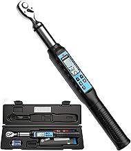 Goyojo Digital Torque Wrench, High Precision, Torque Wrench, Durable, 3 Modes and 4 Units, Multi-Purpose, 3/8 inch Drive, 999 Records, Car Maintenance, Tire Replacement, Motorcycles, Bicycles, DIY, Japanese Instruction Manual Included, Measurement Range 4