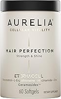 Vista 9 de AURELIA Collagen Revive Suplemento celular avanzado antienvejecimiento Ayuda a reducir las líneas finas y arrugas con zinc, resveratrol