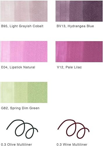 Vista 22 de Copic Marker Doodle - Paquete de marcadores