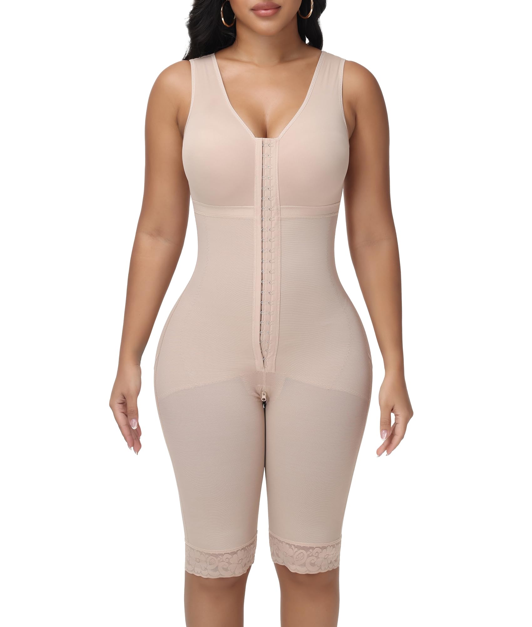 Faja Body Shaper Post Surgery Tummy Tuck Bbl Lipo Compression Garment Fajas Colombianas Moldeadoras Invisibles-image-28