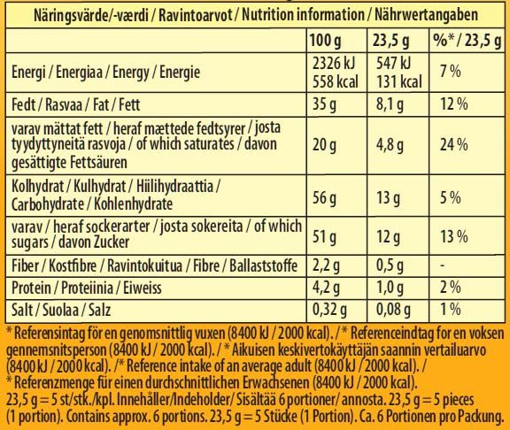 Marabou Noblesse Orange– zarte Marabou Schokolade trifft auf Knuspermais – Perfekt auch zum Dekorieren von Kuchen und… – Bild 5