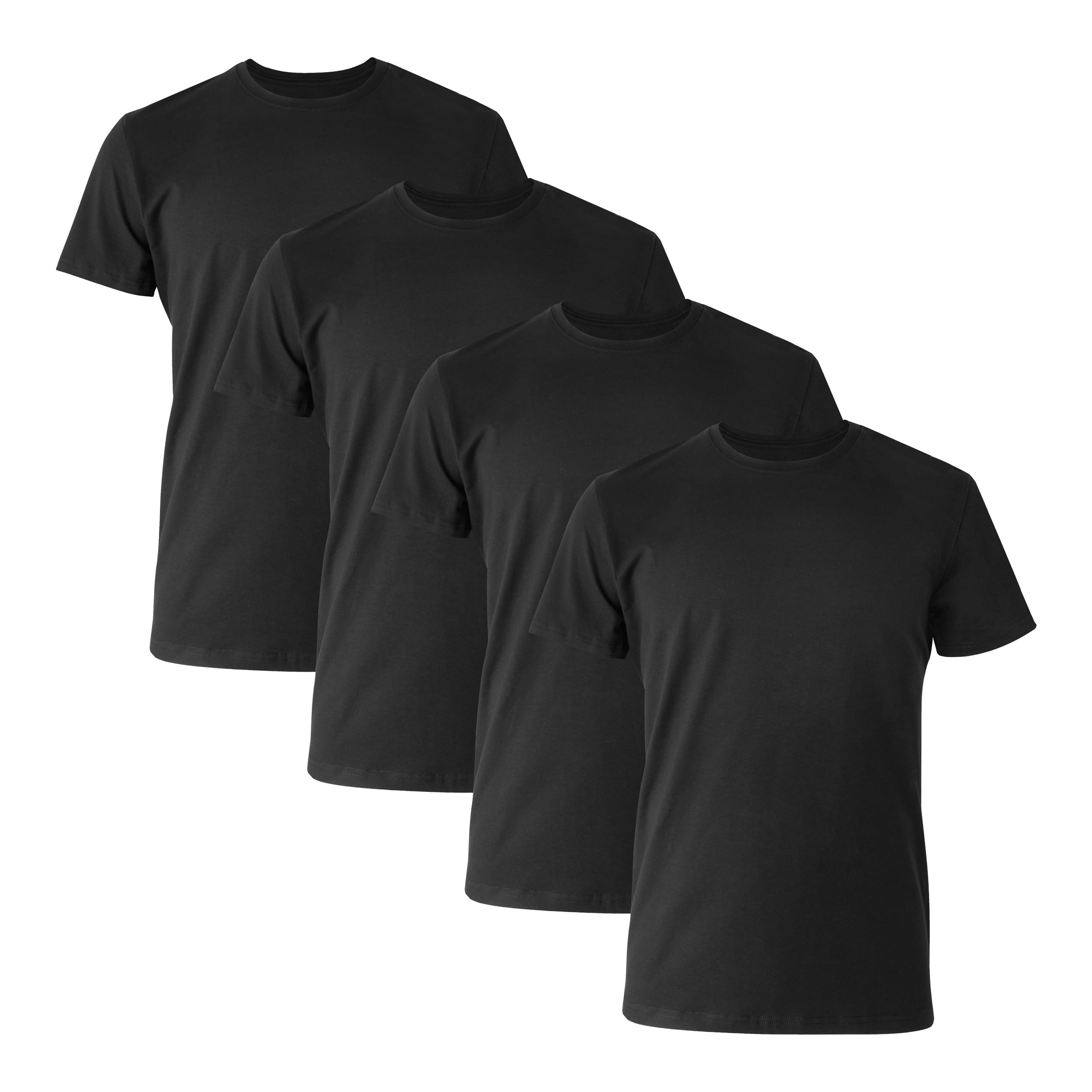 Hanes Men's Ultimate Undershirt 3-Pack Black
