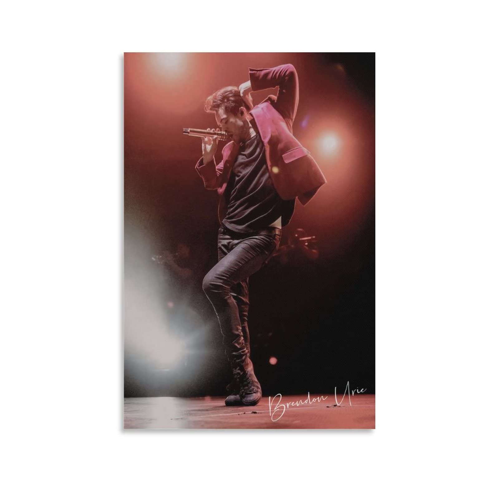 Brendon Singer Urie Posters Wall Art Decor Room Poster Living Room Poster 08x12inch(20x30cm)