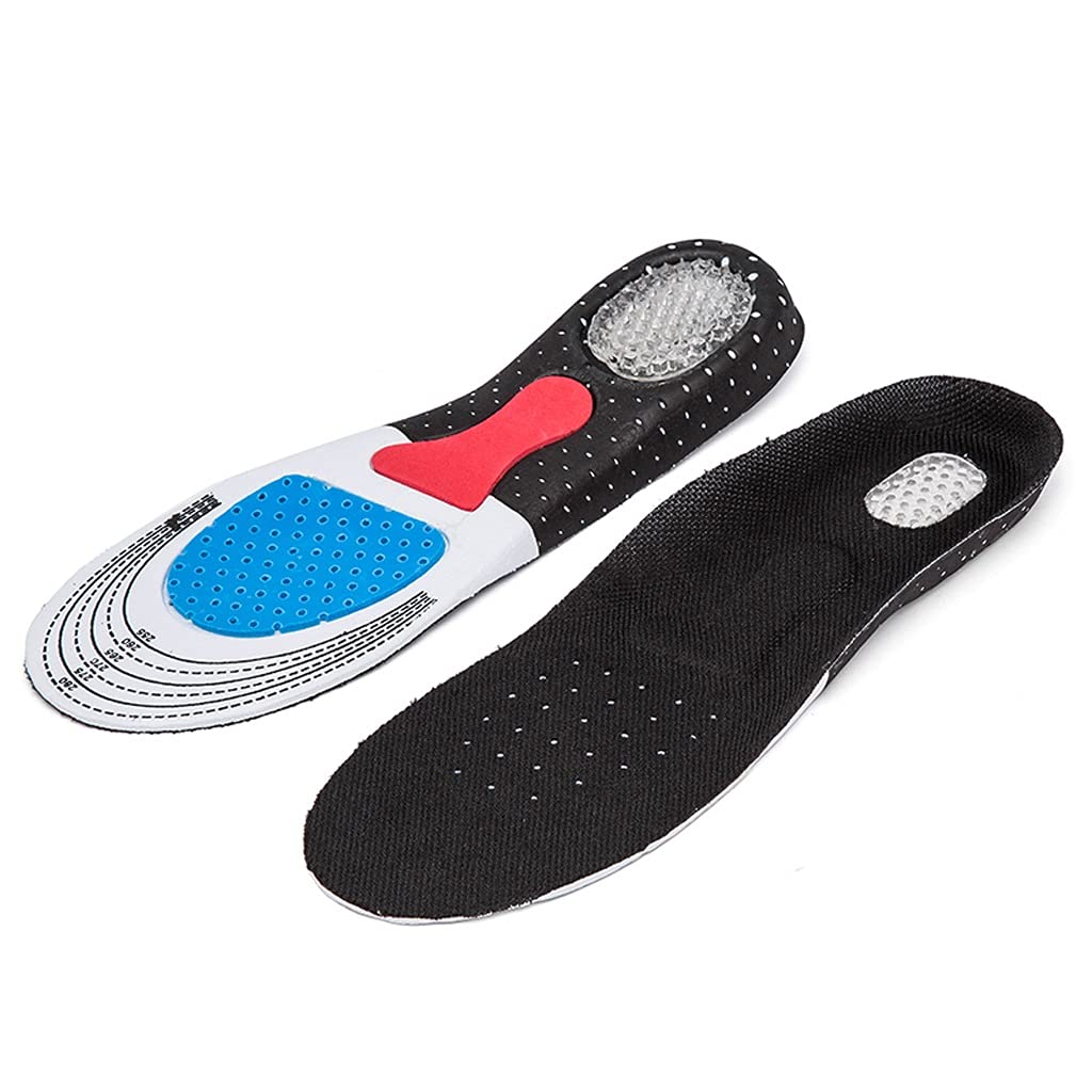 Solette di Gel di silice di Modo da Uomo in Gel di silice High Sport Sport Scarpe da Corsa Solette (35-46)(Size 35-40)