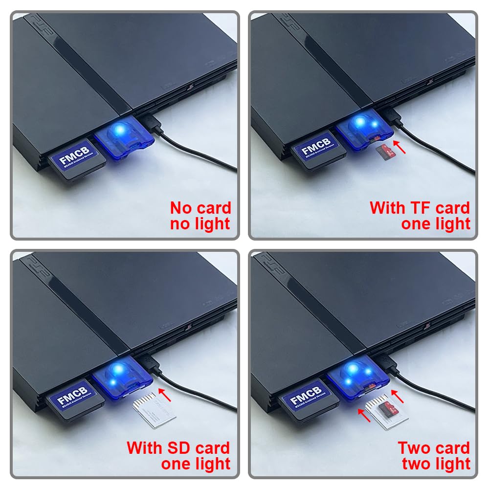 Amazon.co.jp: PS2用 MX4SIO TF カード アダプター 128G TFカードと