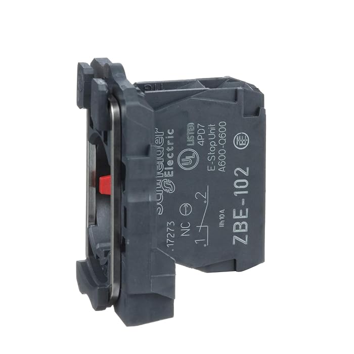 Buy Schneider Electric ZB5AZ102 Pushbutton Comp Body, Single Contact
