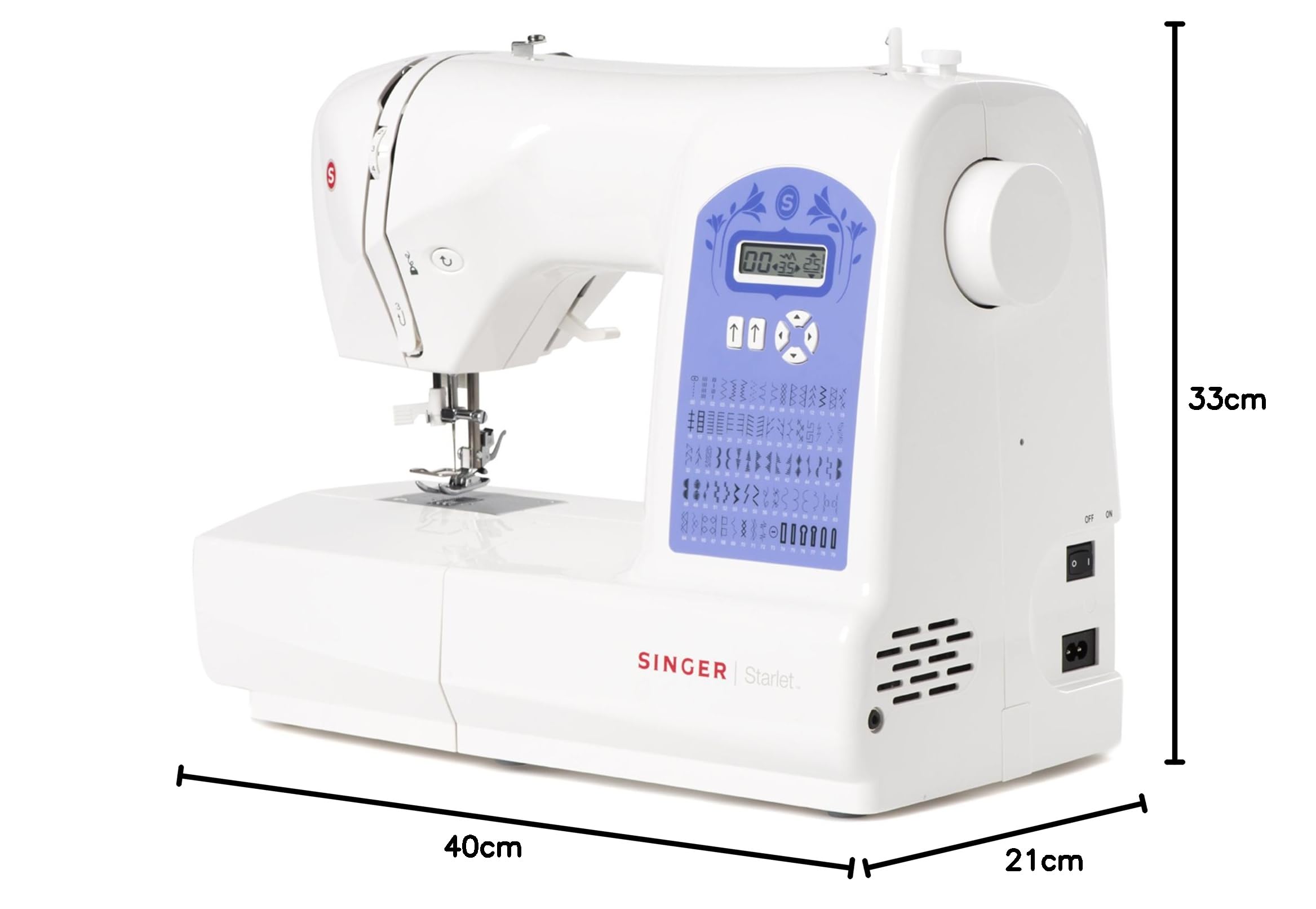 Singer Starlet 6680 - Macchina per cucire computerizzata