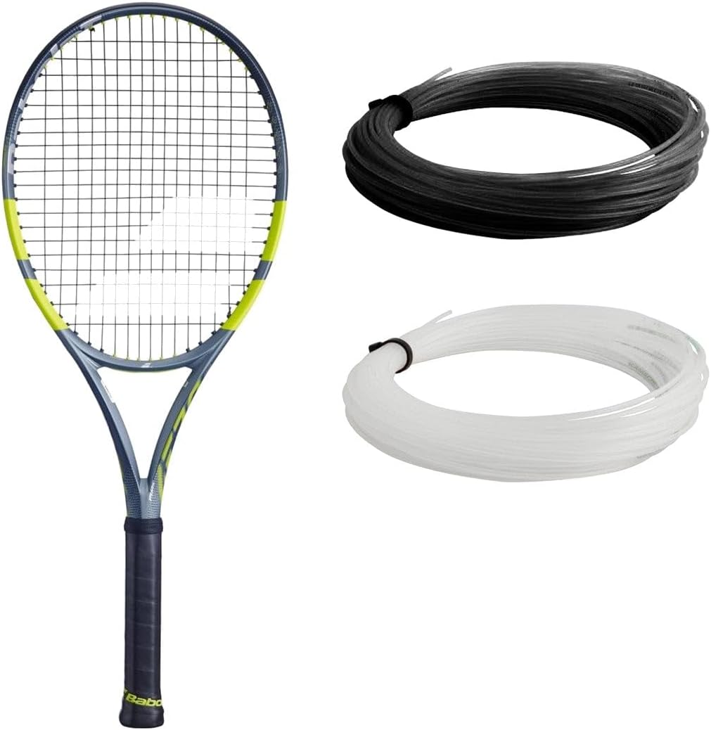 Babolat Pure Aero 98 Tennis Racquet - 9th Gen - Strung with 16g Babolat Syn Gut at Mid-Range Tension