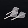 ROST Integrated Dart Shaft and Flights Medium,Diamond Shape,Set of 3