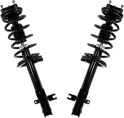 Detroit Axle - 2 puntales delanteros para Mazda CX-9 2007 2008 2009 2010, lado del conductor y del pasajero con resorte helicoidal de instalación