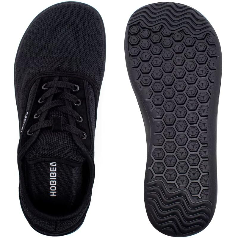 HOBIBEAR Wide-Toe-Box Barefoot Shoes for Mens Womens Minimalist Breathable Trail Running Walking Shoes2