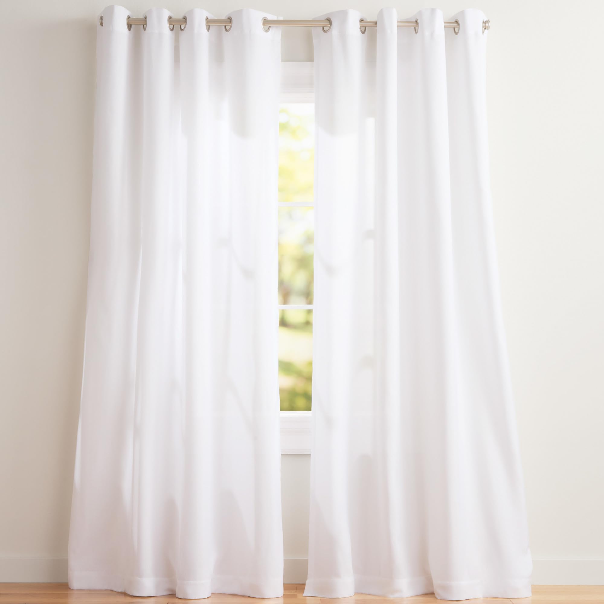Amazon｜Exclusive Home Curtains Loha Linen Window Curtainsリネン製