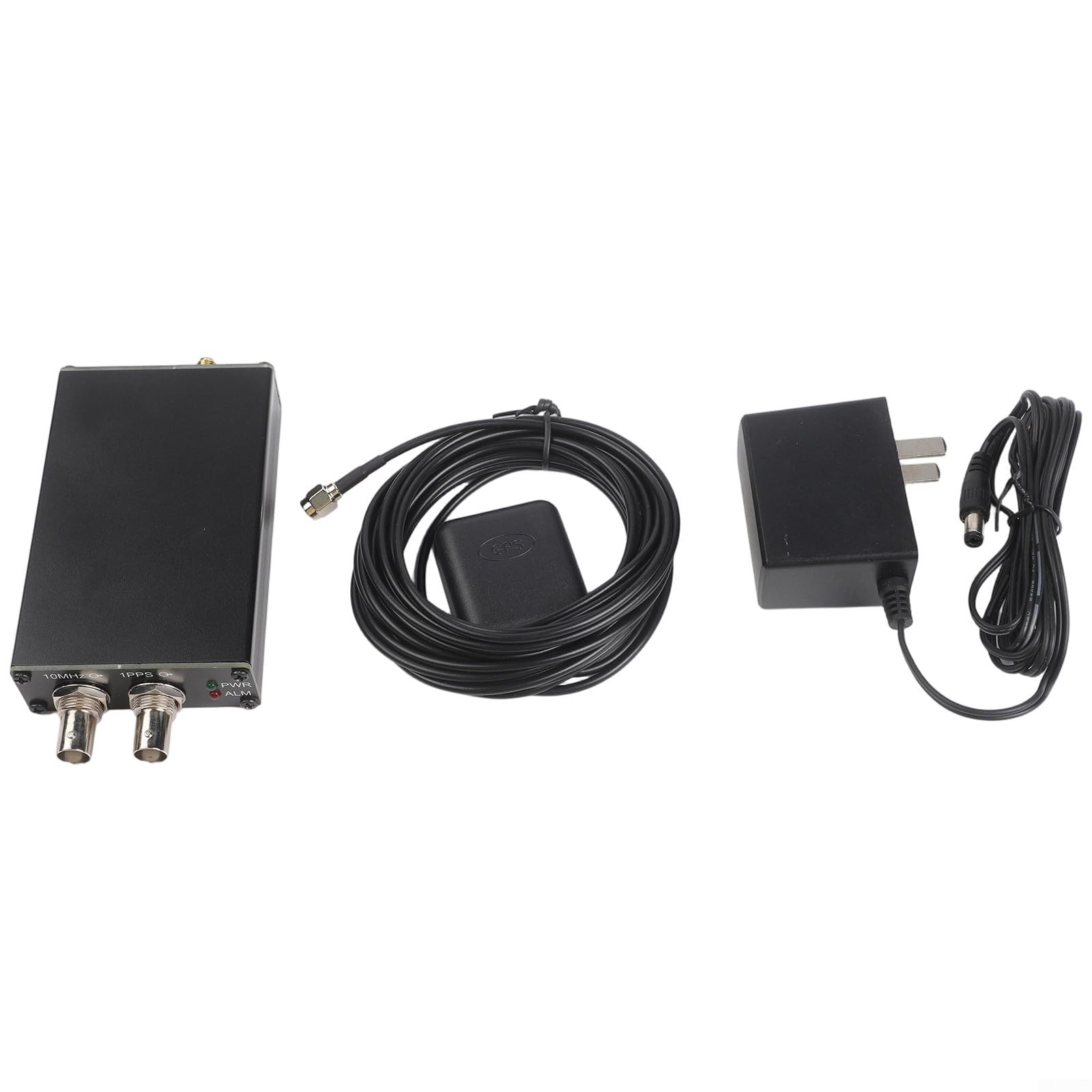PLL-GPSDO GPS Disziplinierter Oszillator 10MHz Sinus Wave Metallgehäuse DC 6-12V mit Antennenadapter für industrielle Testmessung Laborgeräte