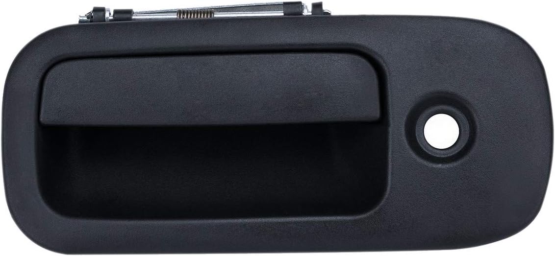 DEAL AUTO ELECTRIC PARTS New 1pc Front Driver Left Side Textured Black Exterior Door Handle w/Key Hole Compatible With 96-09 Express/Savana 1500/2500/3500/4500 Van