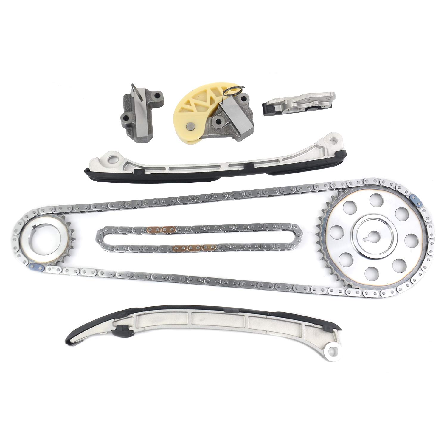 Kit de chaîne de distribution et sortie d'arbre à cames compatible avec M-A-Z-D-A 3 6 CX-5 2.2 D SKYACTIV-D 2012-2018 OE# SH01-12-440A SH01-12-440B SH02-11-760